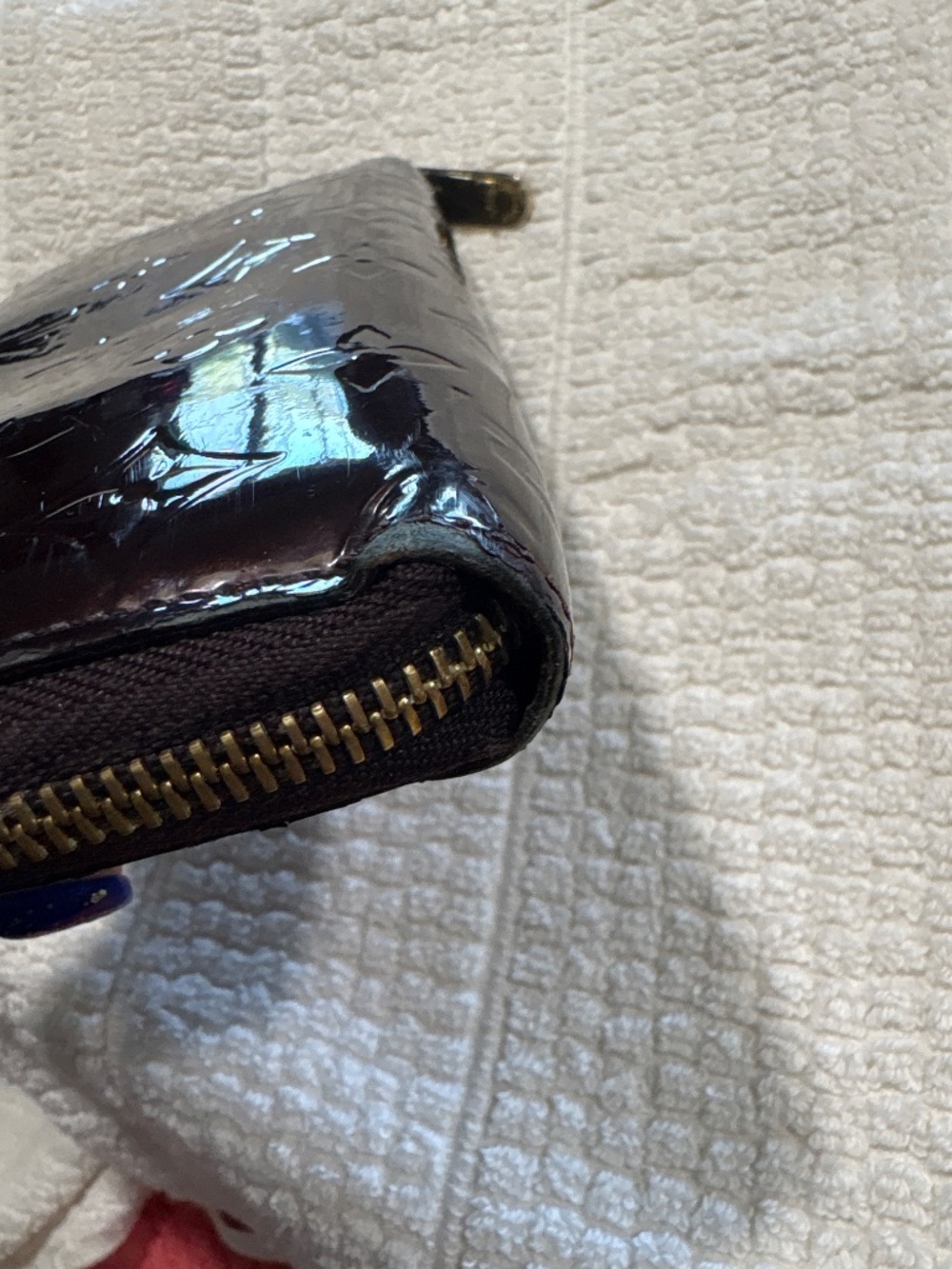 Louis Vuitton Vernice Amarante wallet - Picture 5 of 10